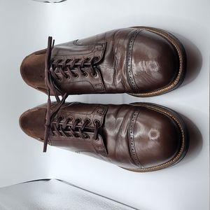 Stacy-Adams brown leather derby size 9.5 shoes